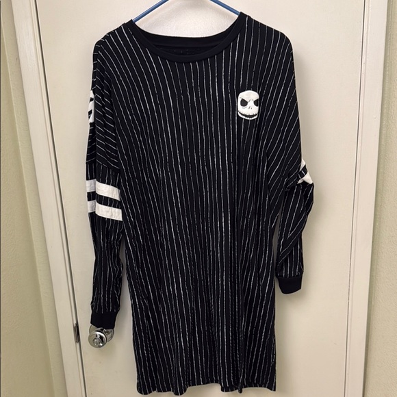 Hot Topic Dresses & Skirts - NEVER WORN Pumpkin King Striped Spirit Jersey Dress (Size Large)
